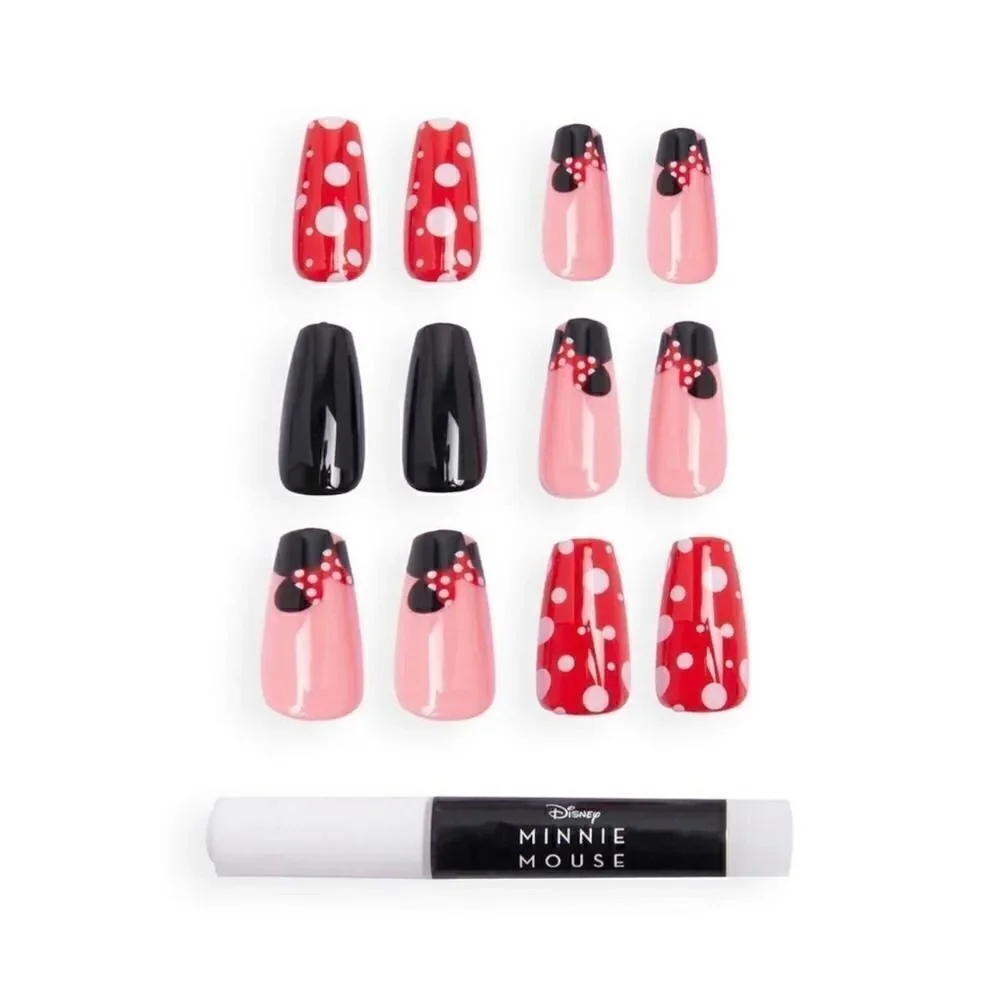 Revolution x Minnie Mouse Disney False Nails Set London Limited Edition‎